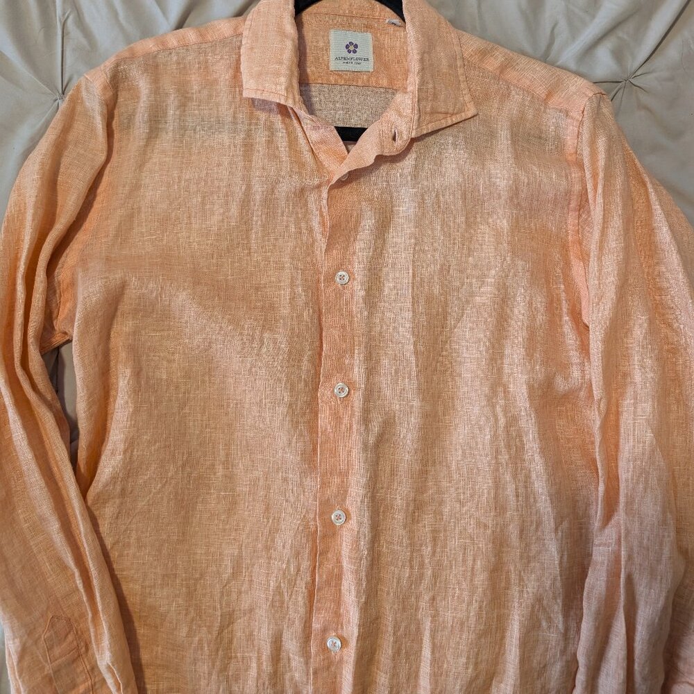 Medium Altemflower - Casual Linen Button Up